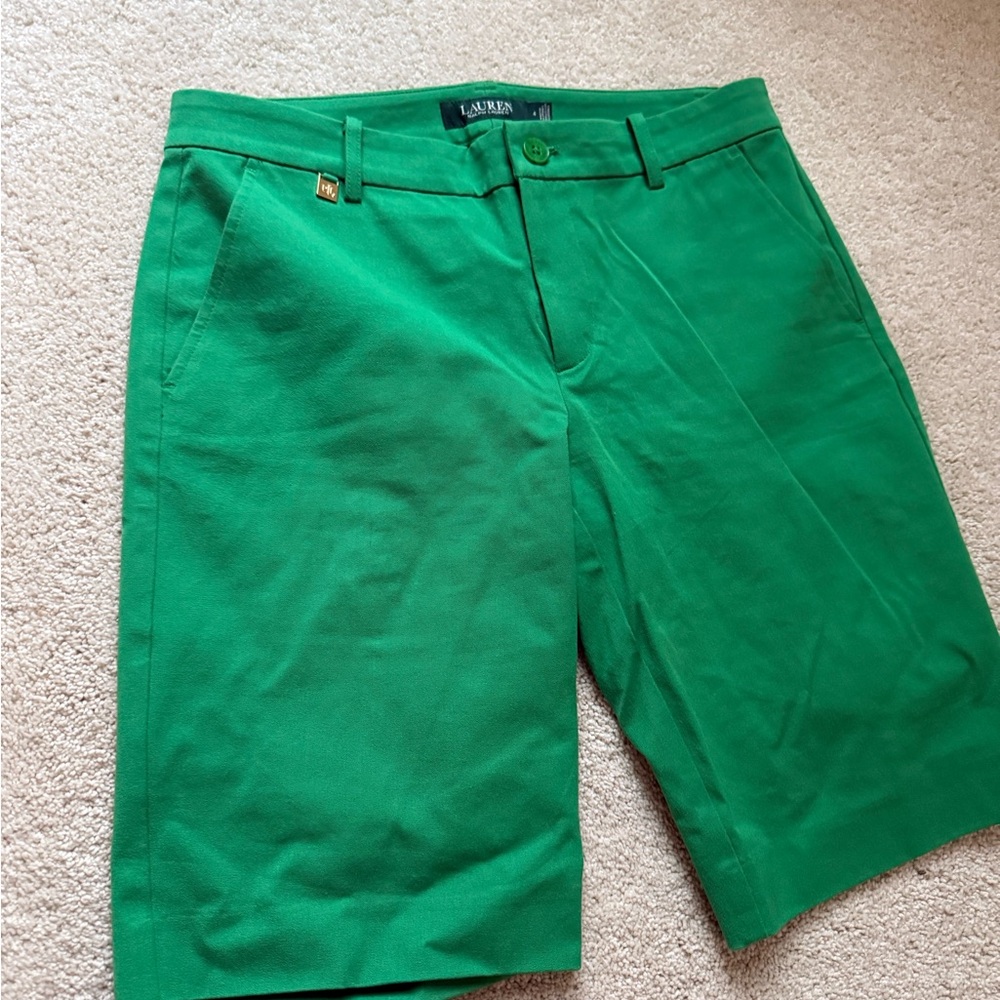 Lauren Ralph Lauren Green Women's Shorts